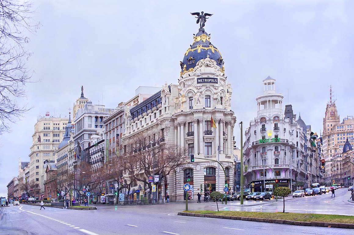 Fotografía de Madrid, Edificio Metrópolis 