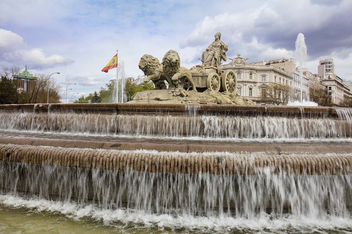 Fotografía de Madrid, Fuente de Cibeles