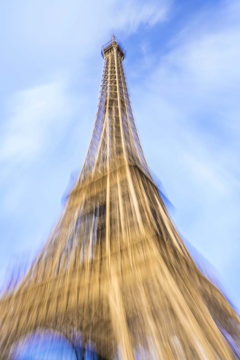 Torre Eiffel doré