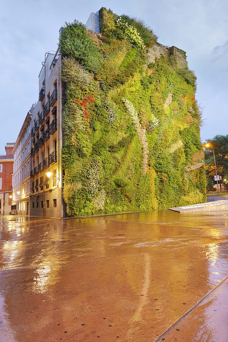 Jardín vertical de Madrid